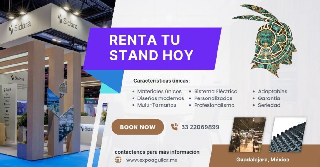 renta de stands para expo pack mexico 2026