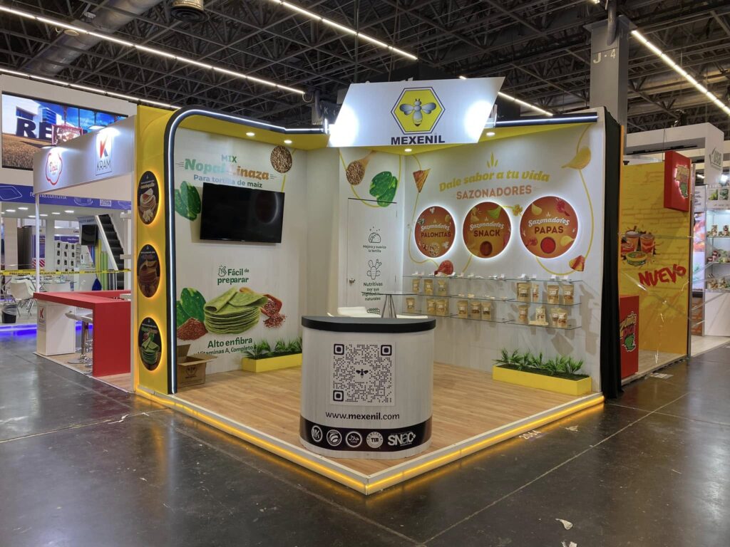 renta de stands custom