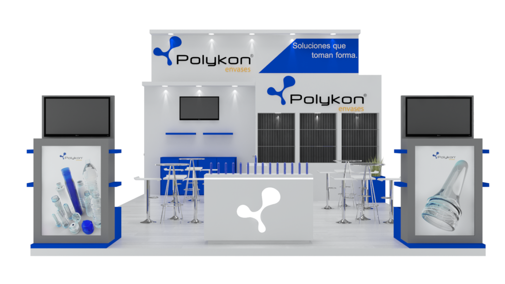 diseño de stand custom