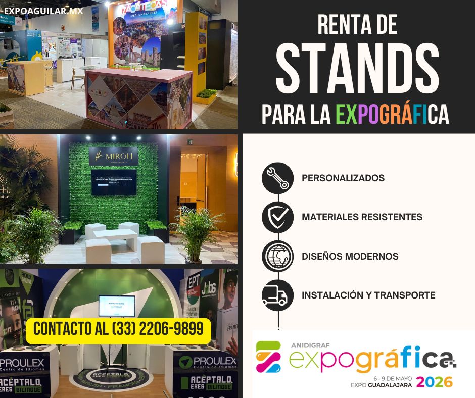renta de stand para expográfica