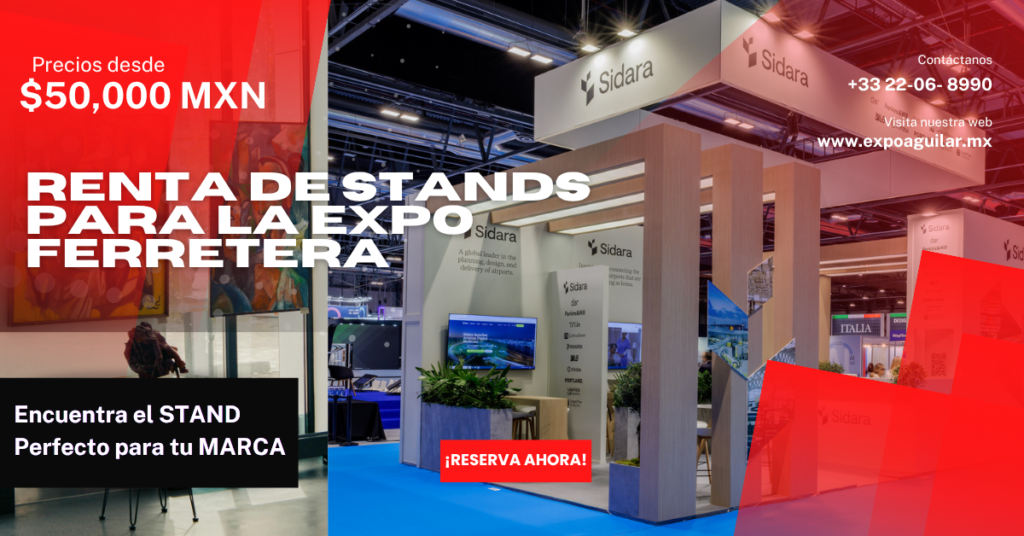 renta de stand para expo ferretera este 2026 en Guadalajara