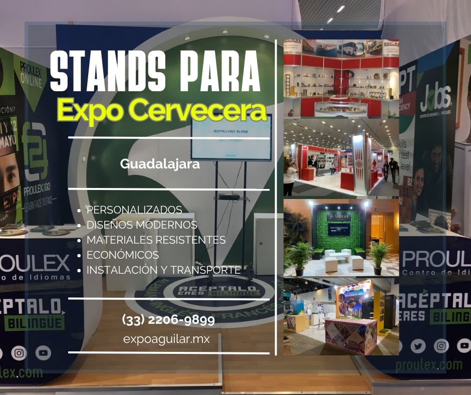 renta de stands para expo cervecera en guadalajara
