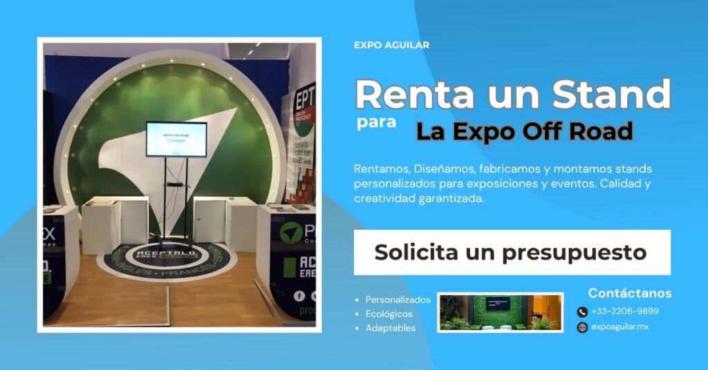 renta de stands para la expo off road guadalajara